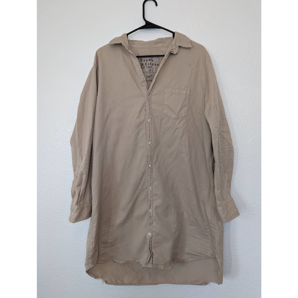 Frank and Eileen Mary Shirt Dress tan XL